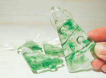 Glass Relief Fused Glass Christmas Decorations