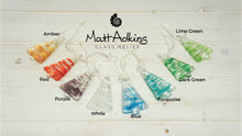 Glass Relief Fused Glass Christmas Decorations