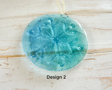 Glass Relief Fused Glass Christmas Decorations