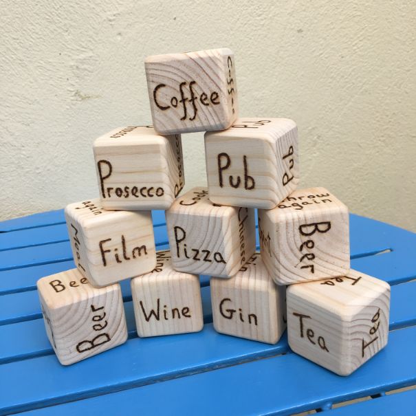 Wooden Decision Dice