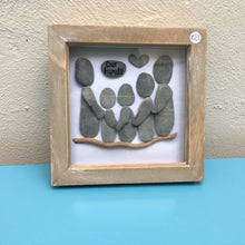 Rosey Reed Medium (18cm) Sea Glass & Pebble Pictures
