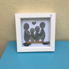 Rosey Reed Medium (18cm) Sea Glass & Pebble Pictures