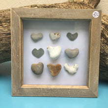 Rosey Reed Medium (18cm) Sea Glass & Pebble Pictures