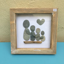 Rosey Reed Medium (18cm) Sea Glass & Pebble Pictures