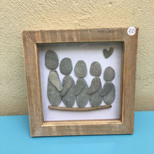Rosey Reed Medium (18cm) Sea Glass & Pebble Pictures