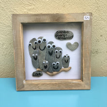 Rosey Reed Medium (18cm) Sea Glass & Pebble Pictures