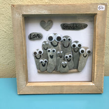 Rosey Reed Medium (18cm) Sea Glass & Pebble Pictures