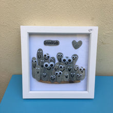 Rosey Reed Large (23cm) Sea Glass & Pebble Pictures
