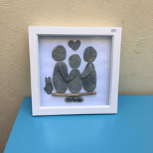 Rosey Reed Large (23cm) Sea Glass & Pebble Pictures