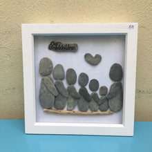 Rosey Reed Large (23cm) Sea Glass & Pebble Pictures