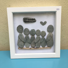 Rosey Reed Large (23cm) Sea Glass & Pebble Pictures