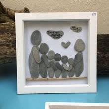 Rosey Reed Large (23cm) Sea Glass & Pebble Pictures