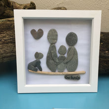Rosey Reed Large (23cm) Sea Glass & Pebble Pictures