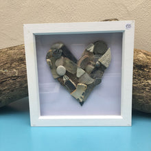Rosey Reed Large (23cm) Sea Glass & Pebble Pictures