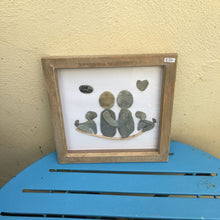Rosey Reed Medium (18cm) Sea Glass & Pebble Pictures