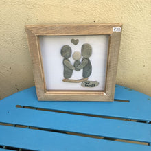 Rosey Reed Medium (18cm) Sea Glass & Pebble Pictures