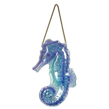 Glass Wall Decor - Dolphin, Seahorse and Heart
