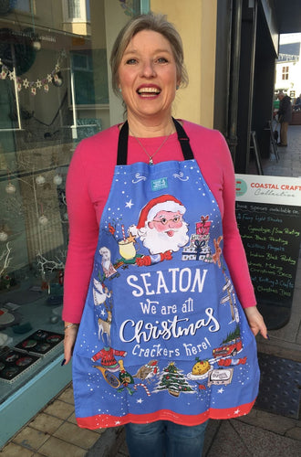 Seaton Christmas Crackers Apron
