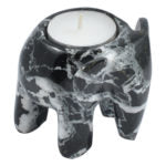 Marble Elephant Tealight Holders