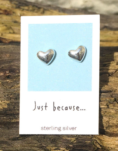 Attic Handmade Silver Earrings in Bottles