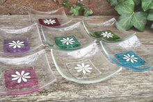 Berserks Handmade Fused Glass - Daisy Ring Dishes