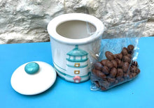 Lighthouse Ceramics with Chocolate Raisins or Fudge