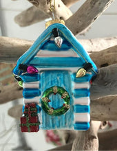 Beach Hut & Lighthouse Christmas Baubles