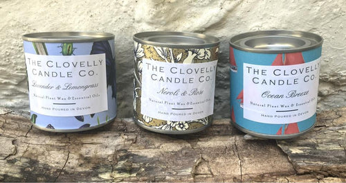 Clovelly Soap Company Paint Pot Candles