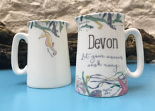Devon Coast Jugs & Heart Decorations