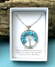 Gemstone Chakra Tree of Life Pendants