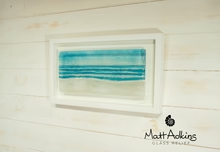 Glass Relief - Turquoise Beach Frame