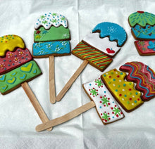 Fabulous Iced Jigsaw Biscuit Lollies - 30/5