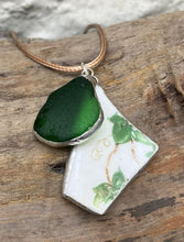 Lymelight Glass Studio Handmade Sea Glass & Pottery Necklaces