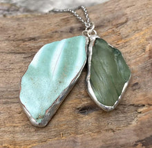 Lymelight Glass Studio Handmade Sea Glass & Pottery Necklaces