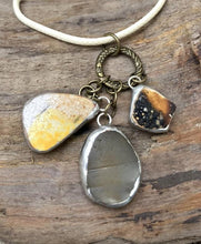 Lymelight Glass Studio Handmade Sea Glass & Pottery Necklaces