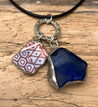 Lymelight Glass Studio Handmade Sea Glass & Pottery Necklaces