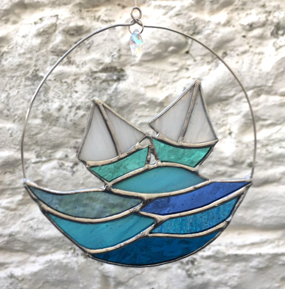 Lymelight Glass Studio Handmade Stained Glass – Coastal Craft
