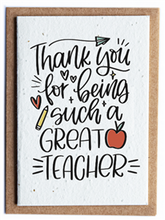 Teacher Cards