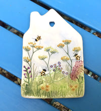 House Shaped Meadow & Bee Dishes / Hangings