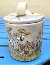 Bee & Meadow Ceramic Jars with Lids