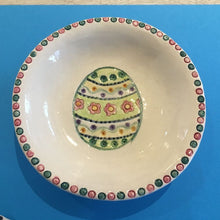 Round Ceramic Dishes - Easter Egg