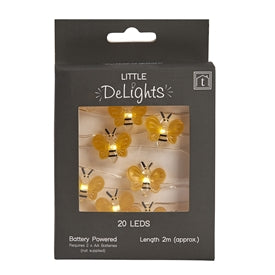 Little DeLights Bumble Bee LED Light String
