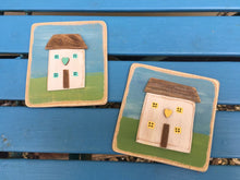 Handmade Wooden Beach Hut / Cottage Magnets