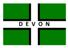 Devon Flag Badges, Stickers, Magnets, Keyrings & Flags