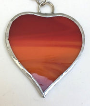 Devon Glass Studio Heart Shaped Key Rings