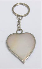 Devon Glass Studio Heart Shaped Key Rings
