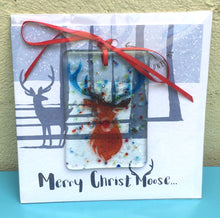 Dreya Handmade Fused Glass Christmas Present Cards