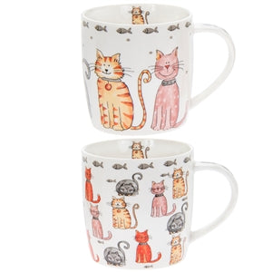 Faithful Friends Cat & Dog Mugs, Pet Bowls and Placemats