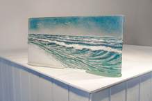 Glass Relief - Free Standing Wave & Paradise Panels