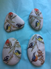 Hand Decoupaged Pebbles - Made by V